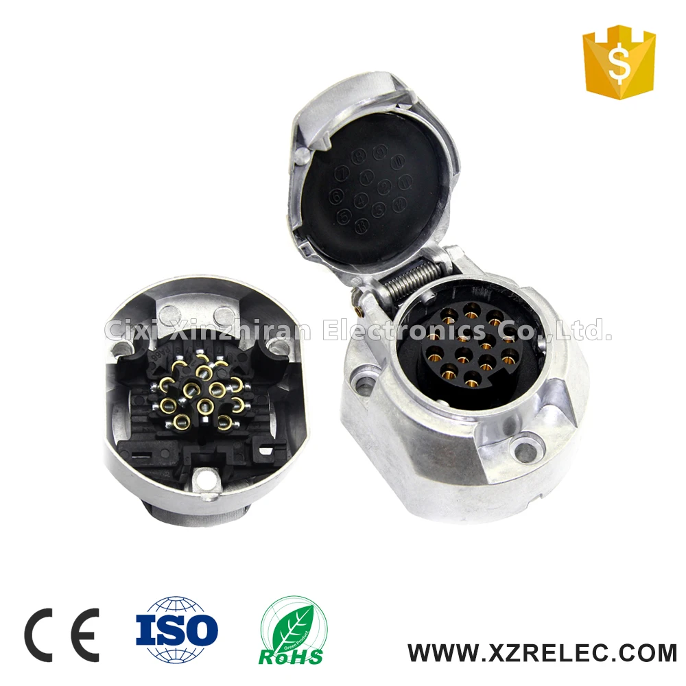 Мульти-полюс для прицепов сверхмощный прицеп разъемы 13 Pin розетка