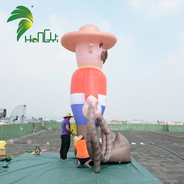 Outdoor Christmas Decorations Giant Air Santa Models Inflatable