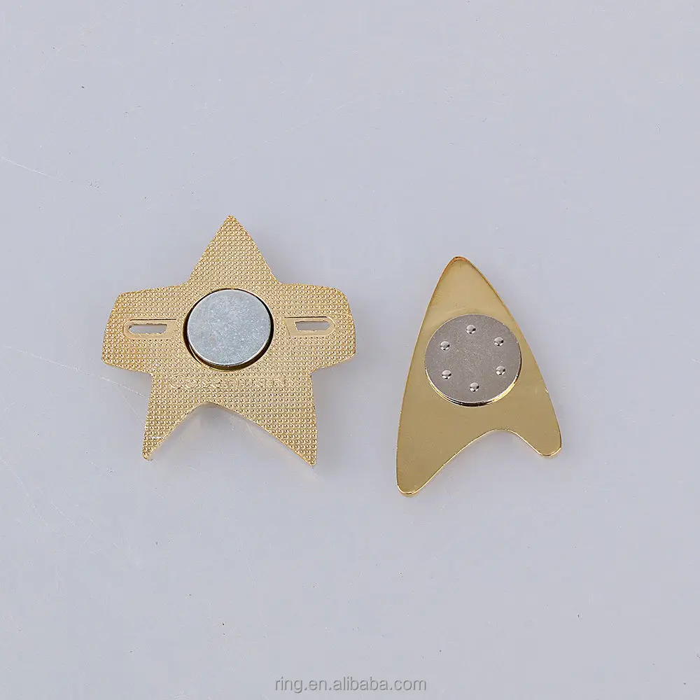 Cosplay Star Trek Badge Star Trek Voyager Communicator Badge Prop Pin Brooch New