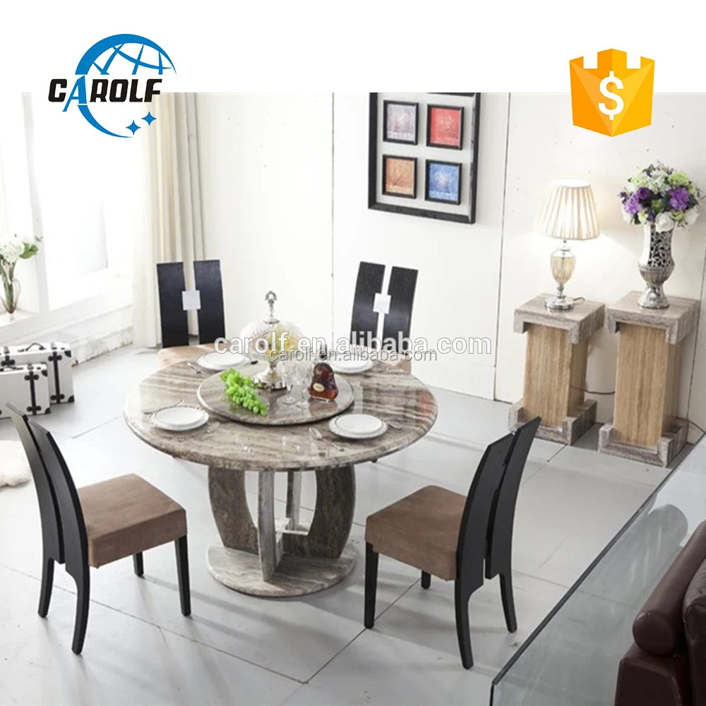 round 6 seater dining set