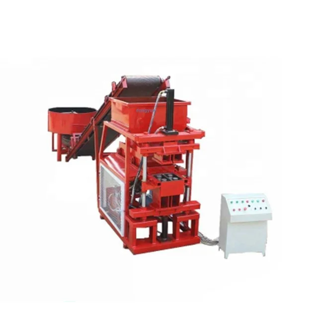 QMR2-10 Automatic Clay Soil Interlocking Brick Making Machine