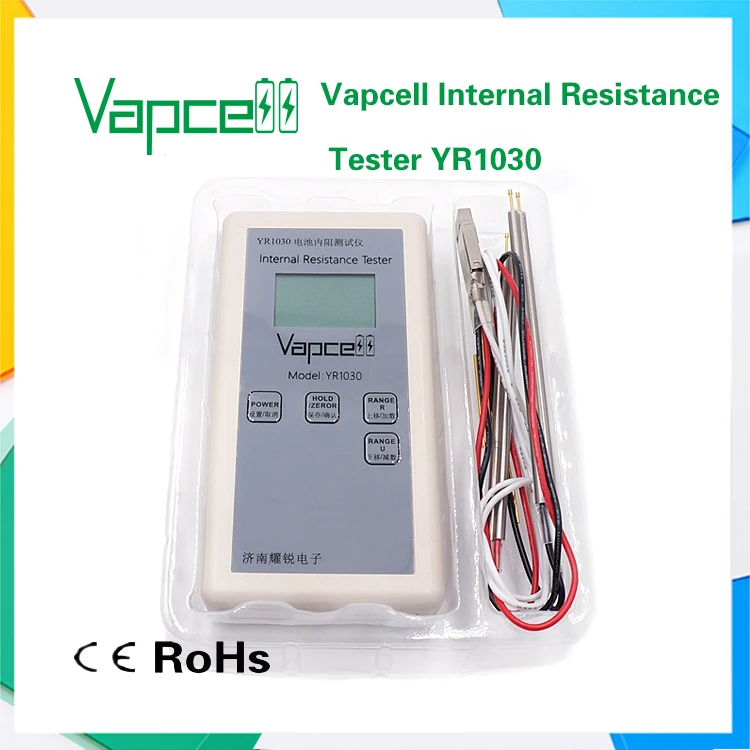 Official original Vapcell internal resistance tester YR1030 for