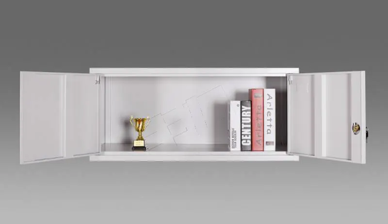 Metal Top Filing Small Cabinet Locker  2 Door Office Steel Filing Cabinet Closet File Cupboard