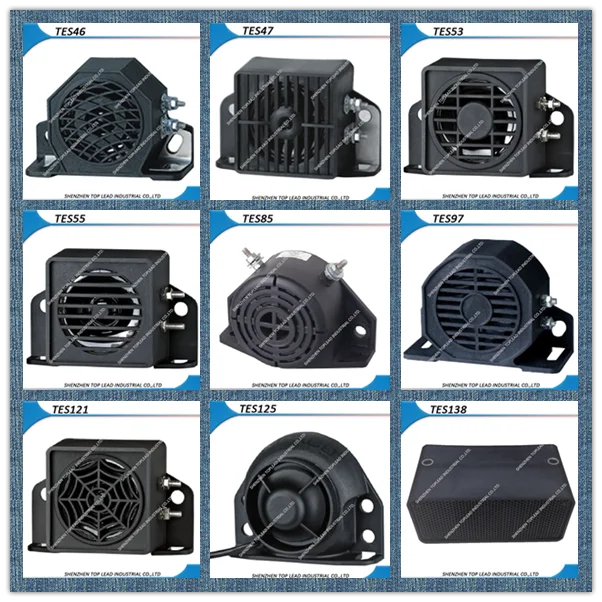 1280v Car Backup Alarm Horn For Car Reversing Alarm Siren Ce Es138