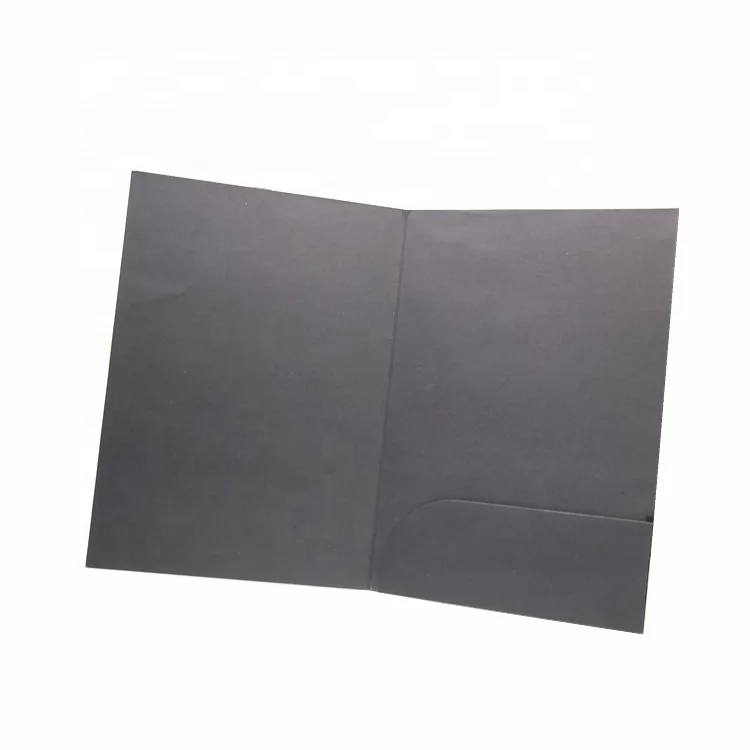 Рекламный переработанный индивидуальный дизайн папка для документов Размера A3 с отделением визитных карточек