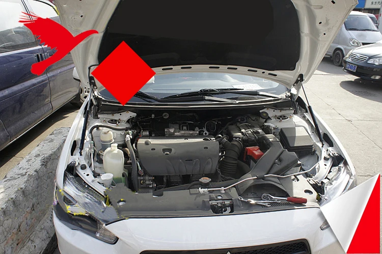 2022-2024 For Honda Civic Hood Struts Hood Dampers Hood Lift Support Hydraulic Jack - View #5