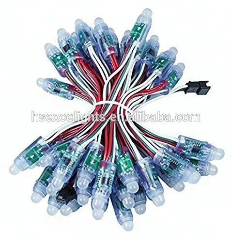 WS2811 LED Pixel String Work Brightness Full Color Easy Program RGB LED Pixel Light
