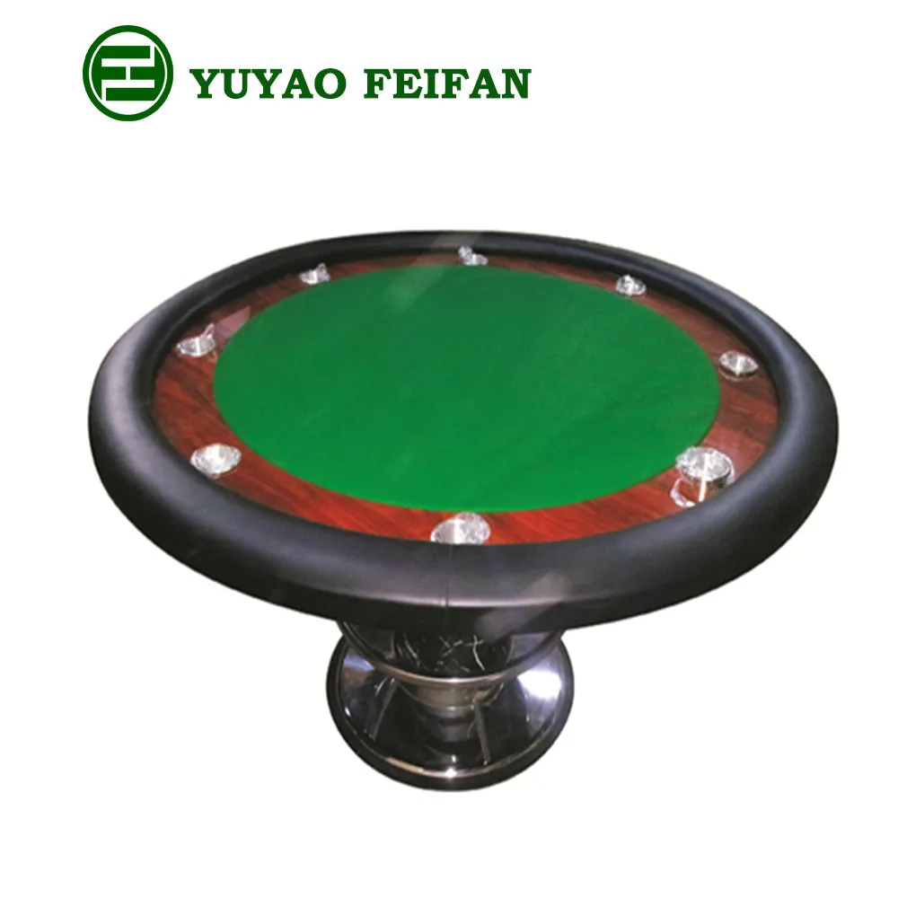 Mesa de Poker Circular P6 — DeSillas Rent