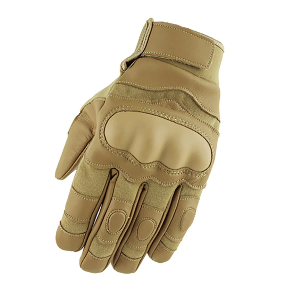 NEW POLICE FORCE HARD KNUCKLE TACTICAL GLOVES EXTRA LARGE COMFORTABLE LEATHER 