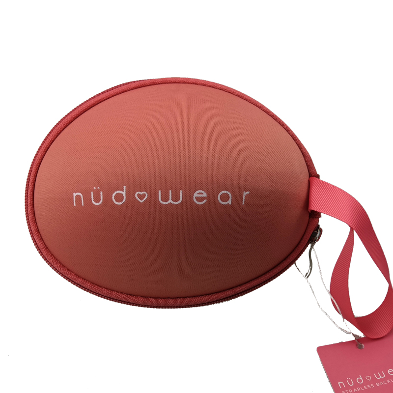 Розовый чехол-органайзер eva для переноски бюстгальтеров и