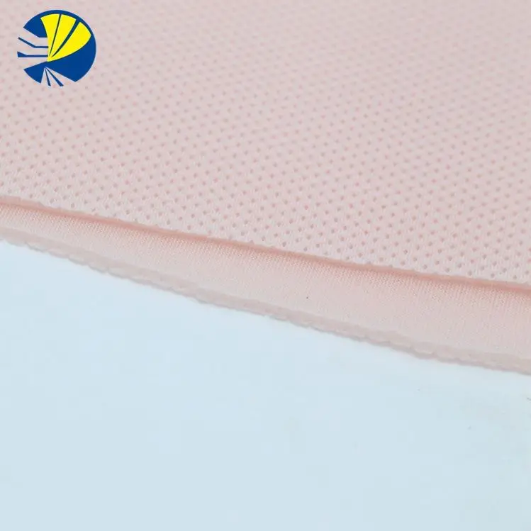 50 *50*68D Polyester Square Mesh Fabric With Resin And With Red Line 45gsm