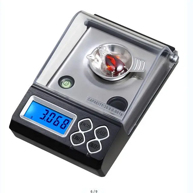 Digital Pocket Scale 50 X 0.001G Mini Jewelry Gold Lab Carat Powder Weigh Scale