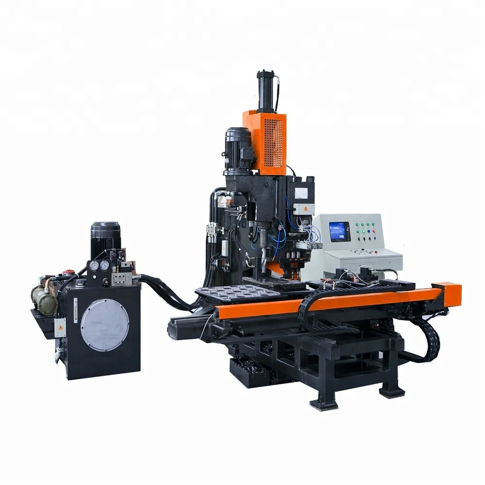 CNC Punching Marking and Drilling Machine for Steel Metal Plate PPD103
