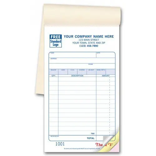 Sales Business taxi Invoice Books