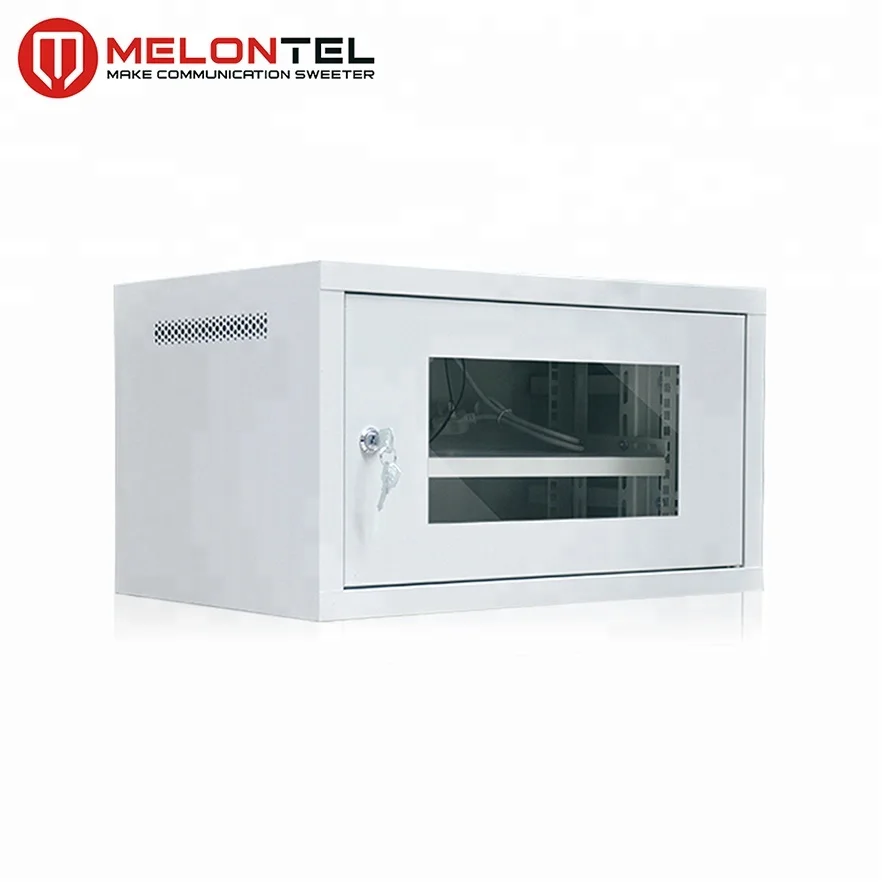MT-6011 высокое качество 6U 19 дюймов мини Запираемые черный/серый настенный шкаф для сетевого