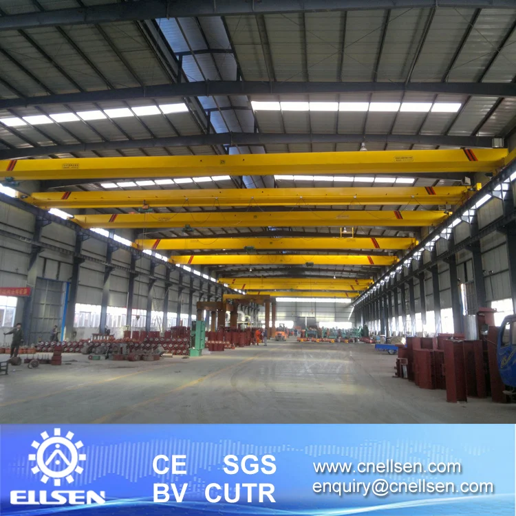 LD Model Rail Mounted Rotary Bridge Crane Winch Trolley