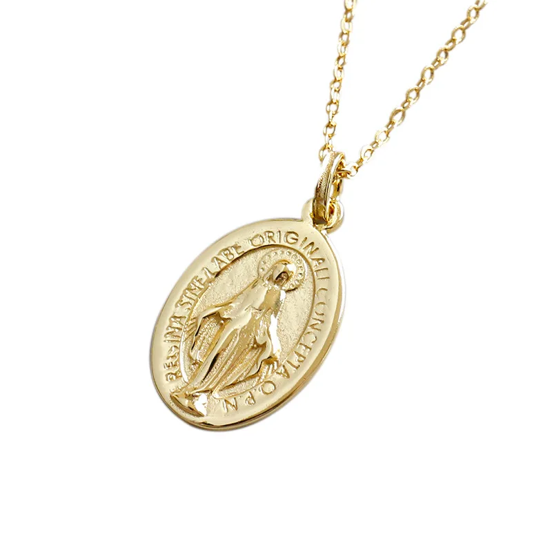 925 Sterling Silver Blessed Virgin Mary 