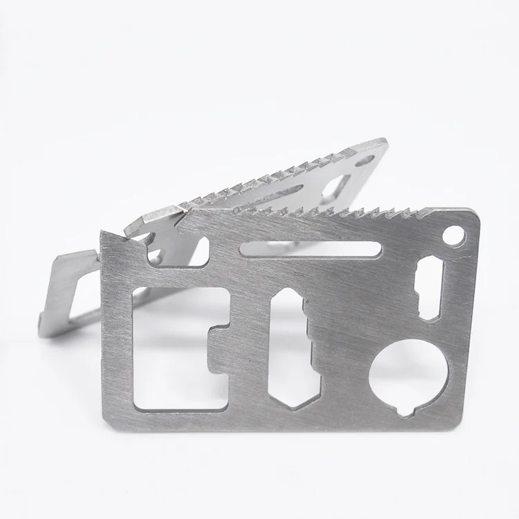 Hunting Credit Card Knives Outdoor Camping Survival Multifunction Mini Swiss Knife  Keychain SOS Pocket Multi Knife Tools