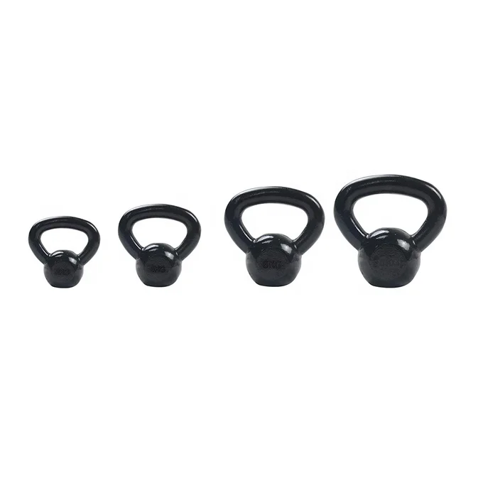Wholesale High Quality Gray / Black Paint Hammertone Kettlebell Buy