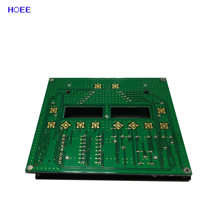 ROHS Cem-1 FR4 Ru LED PCB Board 94V-0 Power Supply Circuit Board 1oz 1.6mm HASL Surface Custom Embossed Good Tactile Feeling 1M