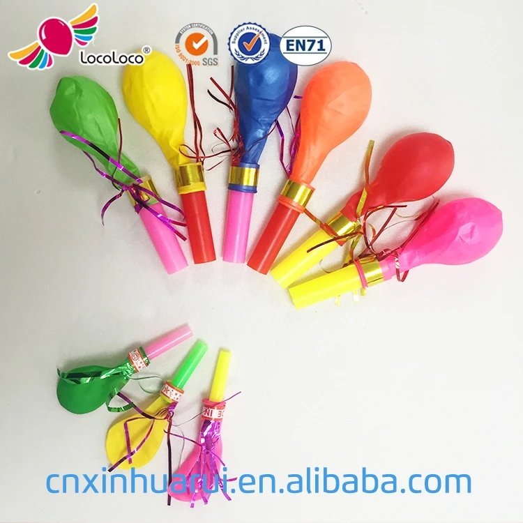 Wholesale Custom 100% Natural 6 Inch Whistle Balloons for Children