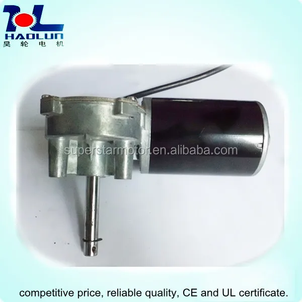 100rpm 12v 24v 50w Dc Motoriduttore A Vite Senza Fine Motore Wipper Per Tenda A Rullo Buy Dc Gear Motor Product On Alibaba Com