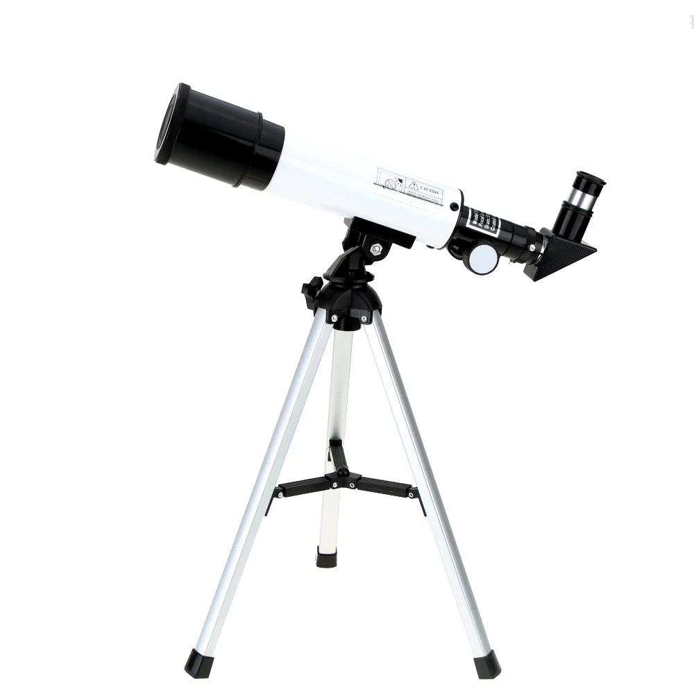 360/50mm Refractive Astronomical Telescope Tripod Monocula Space Scope Refractor 