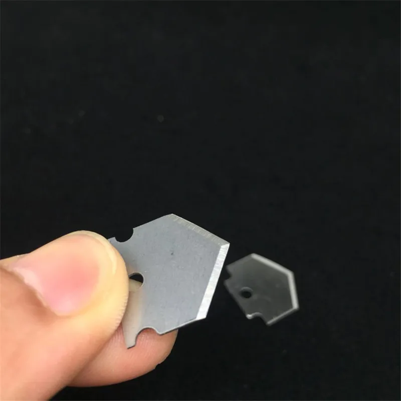 Special Triangular Double Edge Cutter Blade for Pipe Cutting