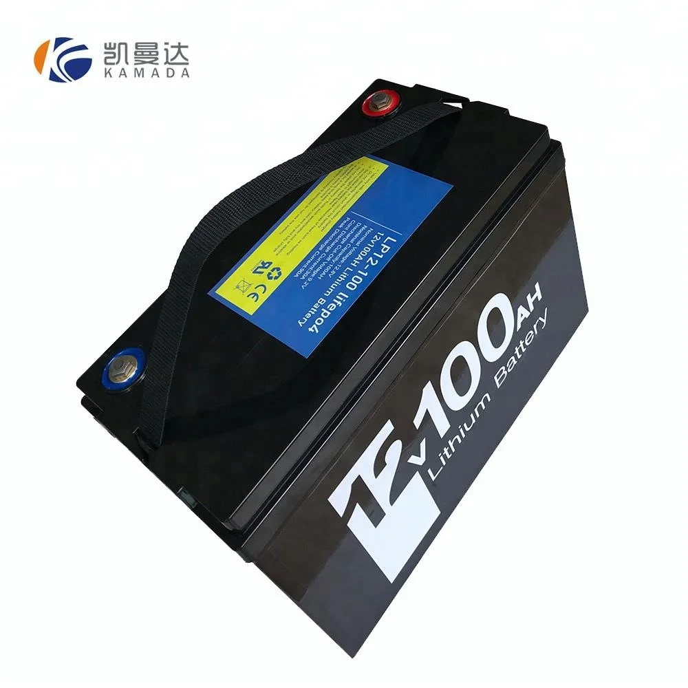 12v 100ah 18650 lifepo4 lithium ion battery pack with BMS for golf carts