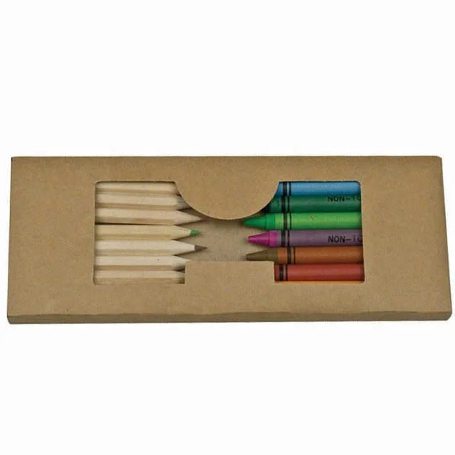Набор цветных мини-карандашей для детей