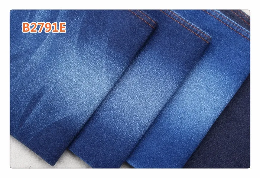 Less Than 2 Dollar Per Meter Cotton Polyester Spandex Denim Jeans Fabric