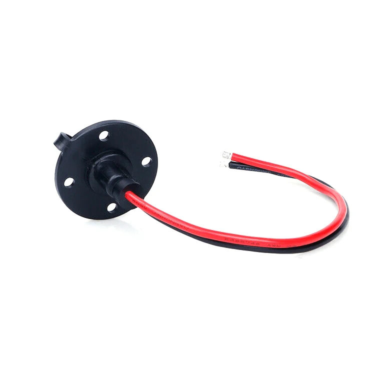 SAE 2 Pin Panel Mount Socket Flanged Sidewall Port RV Roof Connector