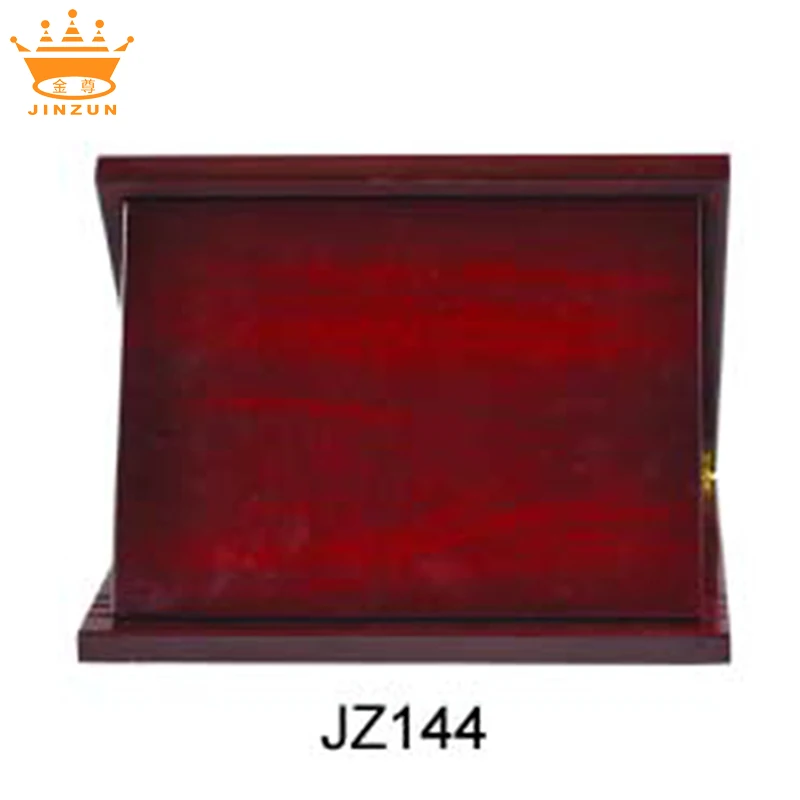 Hot Selling Red Wooden Plaque Award Customize Blank Desk Souvenir Wood Plaque Vintage Wall Wooden Plaque