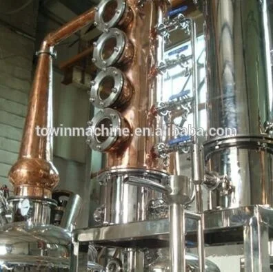 Стеклянная колонна для спиртовой водки 8 дюймов дистилляционного