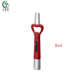 fancy design gas refillable bbq lighter multifunctional flame butane lighter wholesale bottle opener lighter with flashlight