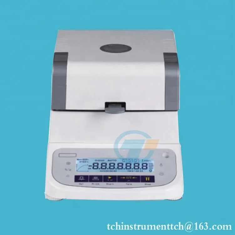 
 Высокоточный Быстрый галогенный анализатор влажности 120 г * 0,005 ES-F102  