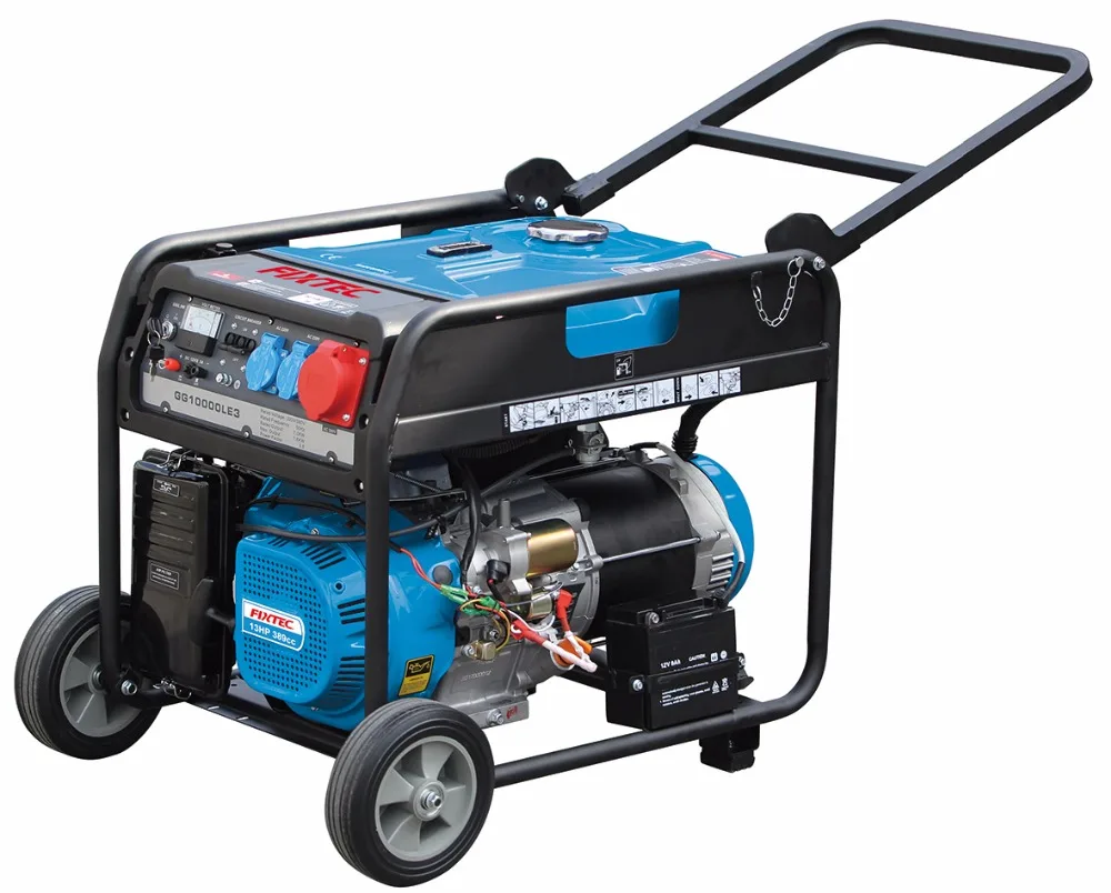 FIXTEC Power Tools 13 HP 5500W Gasoline Generator