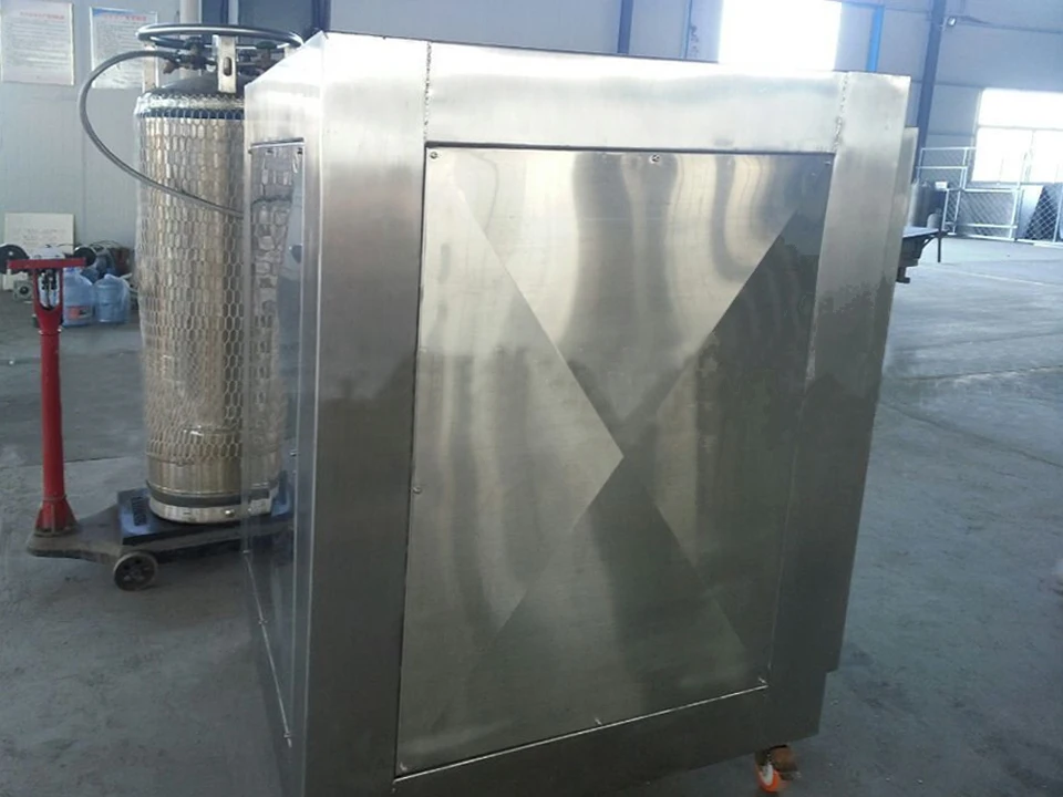 Industrial Tray Type Flash Freezer Fish Meat Dumplings Freezing Machine