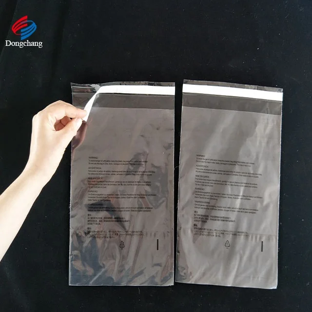 thumbnail interactive-video image 1 of 14x20 Inch Clear Poly Bags With Suffocation Warning - 200 Count Self-Seal Packaging Bags 1 of 11