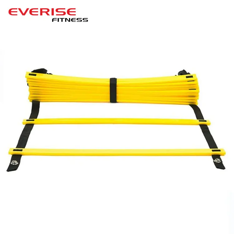 Пользовательские Прочный Регулируемый Фитнес плоским Обучение Скорость ловкость лестница