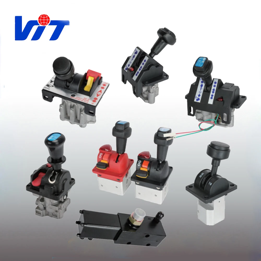 VIT Single Pressure dump truck hydraulic control valve  PT1220 Valve / Tipping valve 14767322 14767317 manufacture