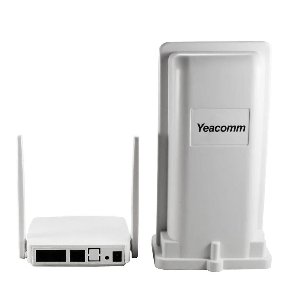 Yeacomm 4G LTE CPE Router with Sim Card Slot, 4G Wi-Fi Router with 2 RJ11  and 4 RJ45 Ports, Unlocked 3G 4G Wireless Router for Home/Office, Support