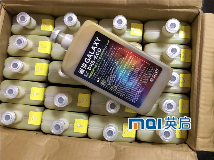 Оптовая продажа, китайские товары, 100% оригинальные чернила Galaxy dx5 для печатающей головки dx4/dx5/dx7
