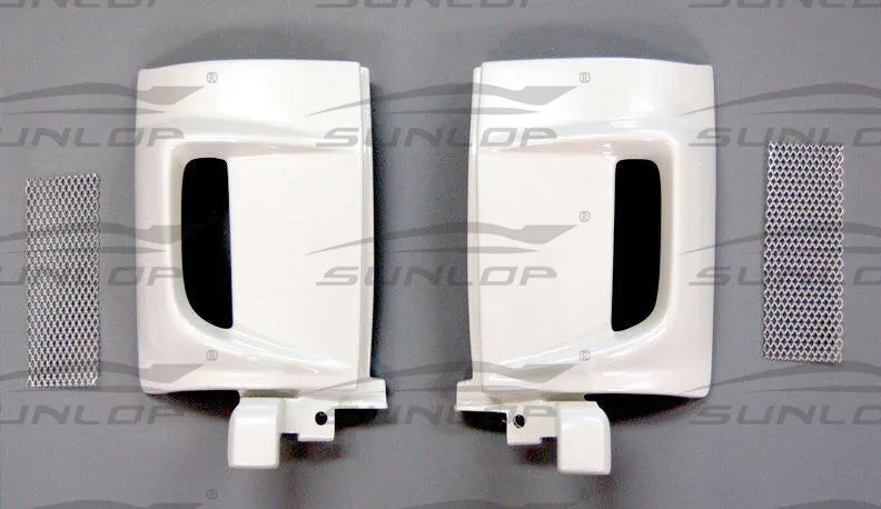 HIACE 200 Body Parts - Rear Bumper Corner Panel (fiber Glass)