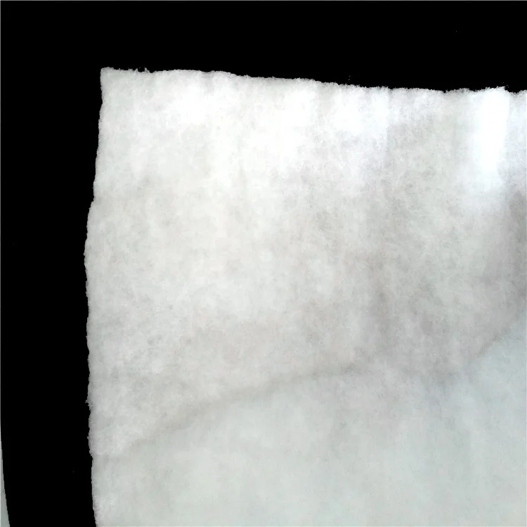 Soft Thermal Bonded Polyester Wadding for Lining Polyester Wadding Fiber Production Line for Quilts Wholesale