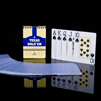 Jumbo poker cards/casino plastic playing card custom