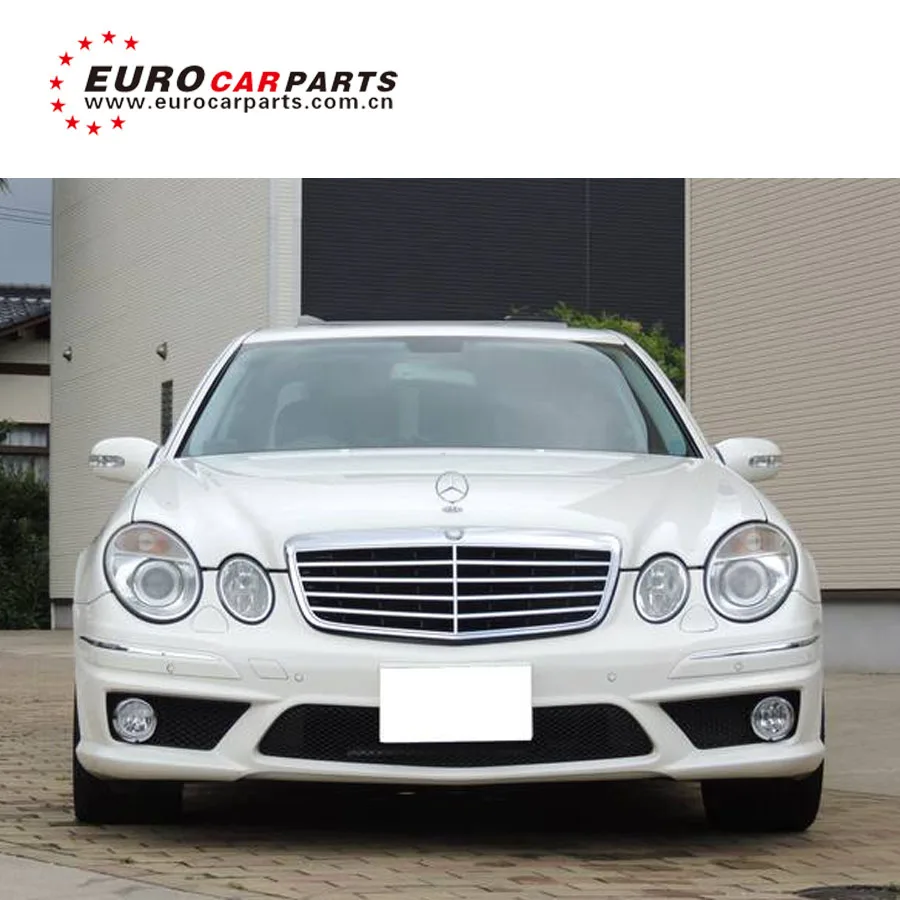 E Class W211 E240 E280 E260 To E63 Body Kit For E240 E280 E260 To E63 With Grille Front Bumper Muffler Tips 03 To 06 Buy W211 Body Kit Body Kits For