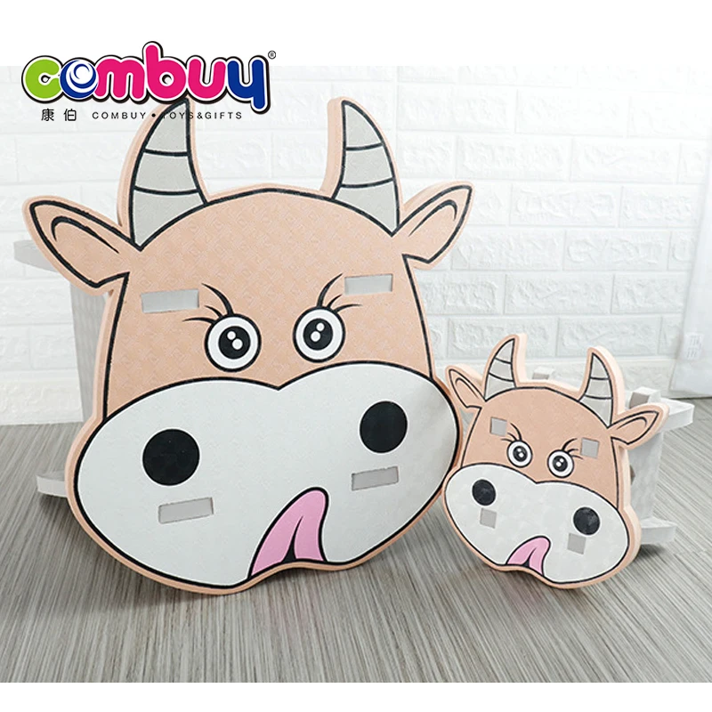 Cow Kids Set Assemble Puzzle Foam Table and Eva Chair