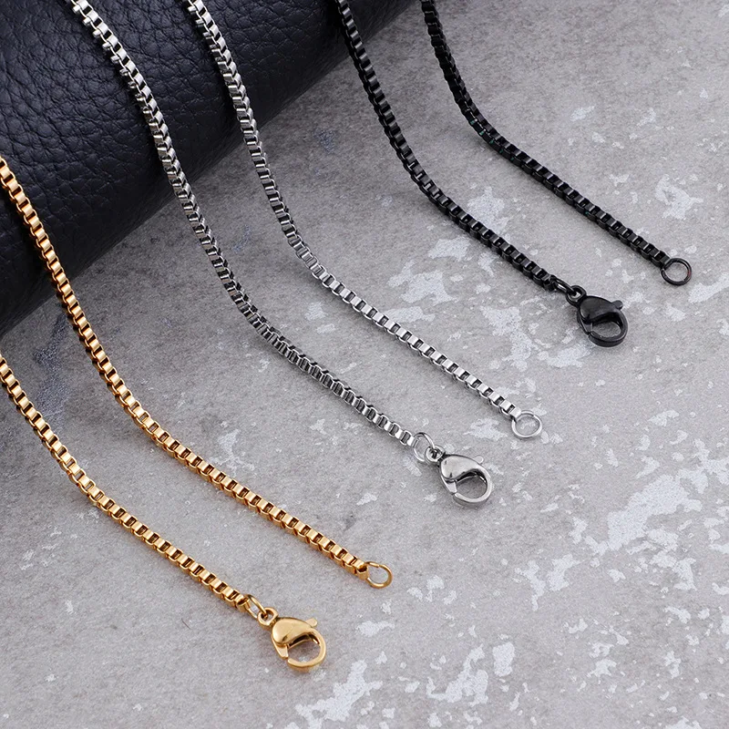 Personalized Stainless Steel Gold Black 