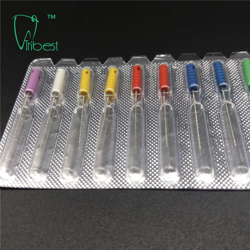 Hot Sale Manual Finger Ring Endo File Holder Dental Files Niti Reamers Barbed Broaches